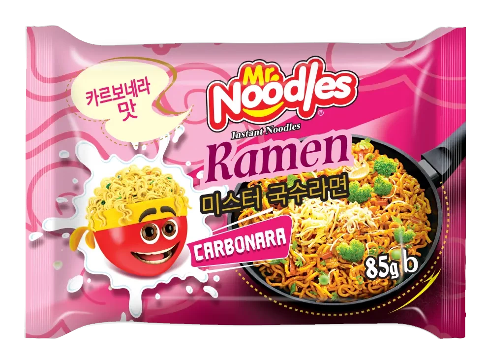 Mr. Noodles ramen carbonara flavour