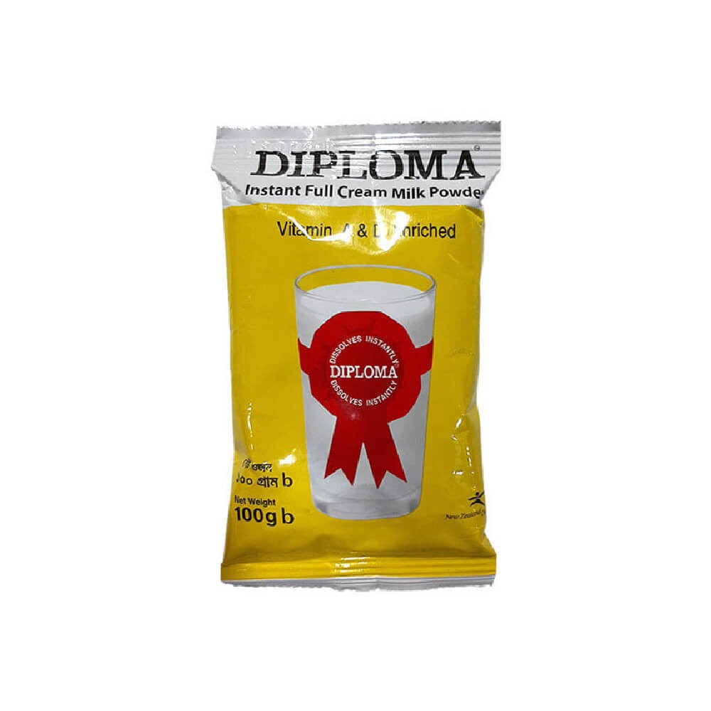 Diploma Instant Full Cream Milk Powder 100gm