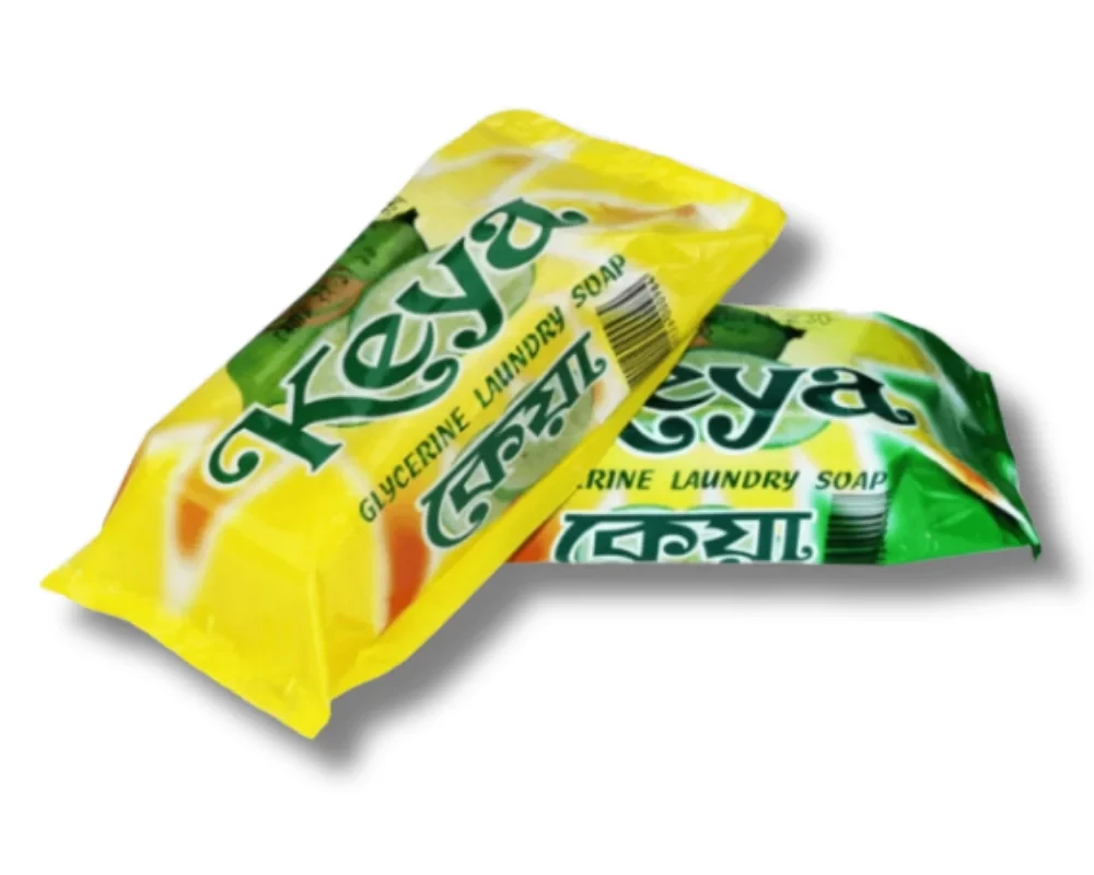 Keya Glycerine Laundry Soap Yellow 130(±)5gm