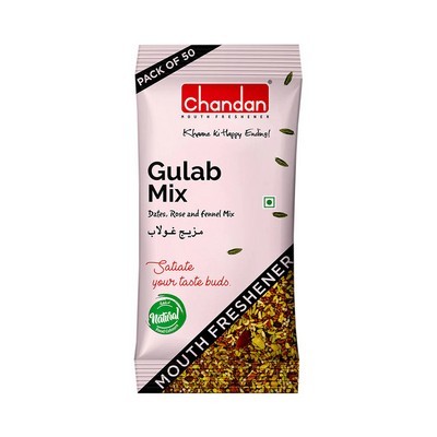 Chandan Gulab Mix Mouth Freshener 50 Sachets