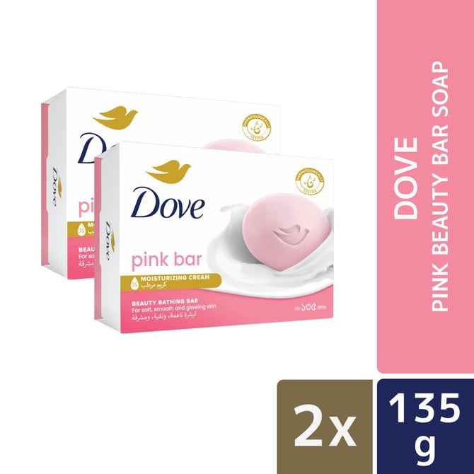 dove pink bar 135gm