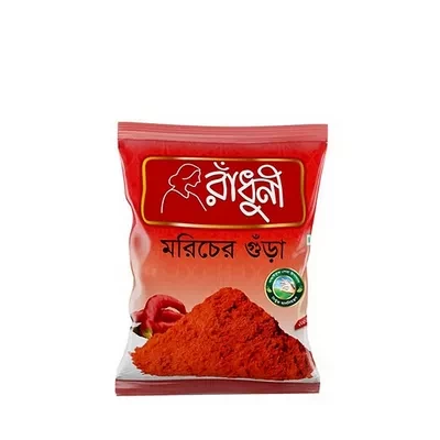 Radhuni Chilli (Morich) Powder 50 gm ৳ 38