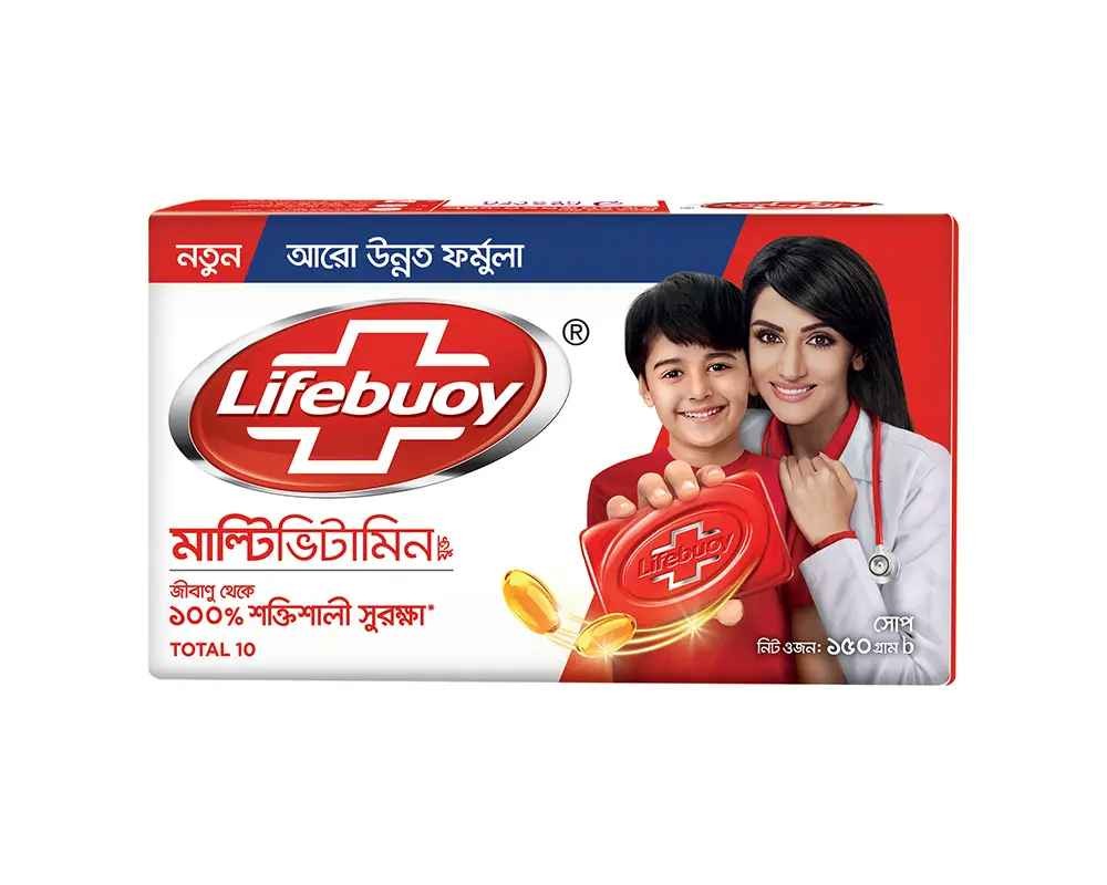 Lifebuoy Soap Bar Total 150 ml