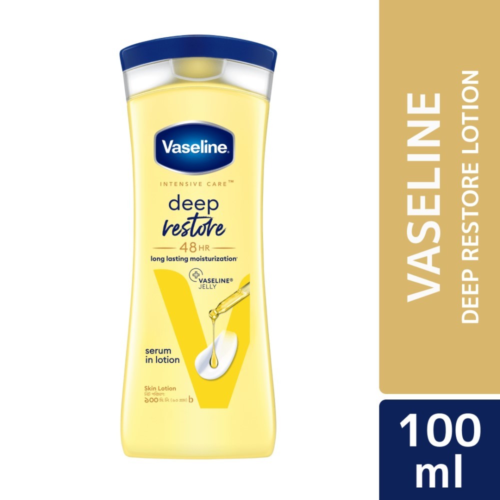 Vaseline Lotion Deep Restore 100 ml  175৳