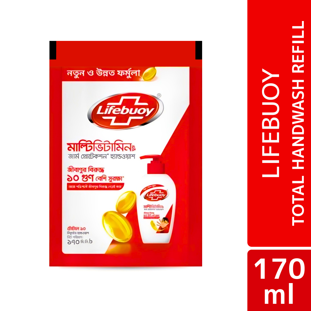 lifebuoy liquid hand wash total 170ml