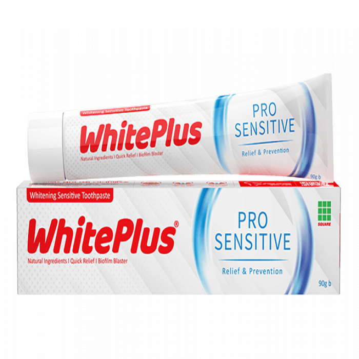 White plus pro-sensative toothpaste 40gm