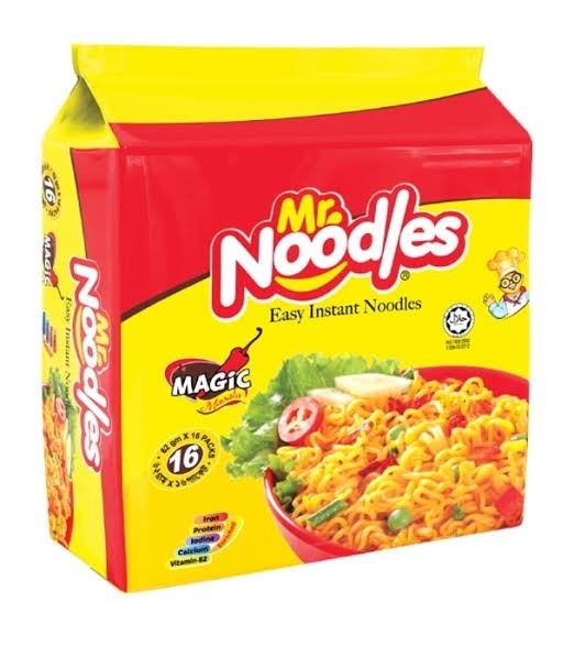 Mr. noodles magic masala 16pice