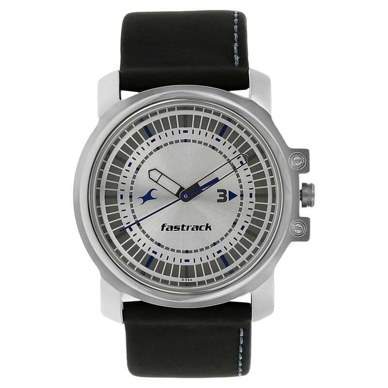 Fastrack 3039SL01 Silver Dial Watch For Men