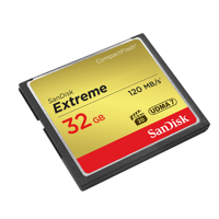 SANDISK 32GB COMPACT FLASH CARD EXTREME # SDCFXSB-032G-G46