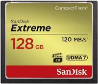 SanDisk Compact Flash Card 128 GB EXTREME