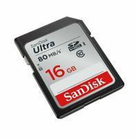 SanDisk 16 GB C10 SDHC SD Card
