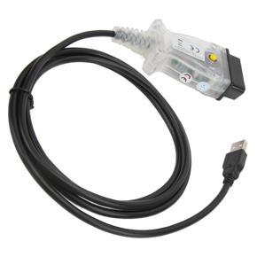 Switch OBD2 Diagnostic Cable, Errors Clearing Cord USB OBD2 Scanner Cable for Car