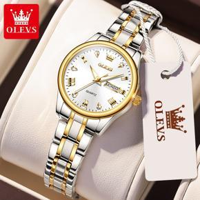 Olevs Watch Waterproof Elegance Stainless Steel   for Women