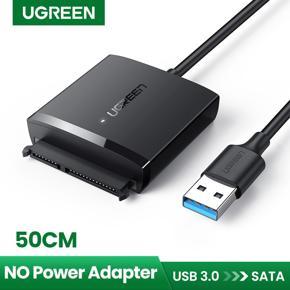 UGREEN SATA to USB 3.0 Adapter Cable for 3.5/2.5 Inch SSD HDD SATA III Hard Drive Disk Converter Support UASP Compatible with Samsung Seagate WD SanDisk Hitachi Toshiba