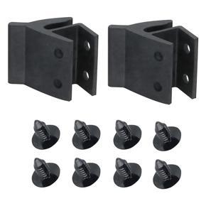 ARELENE Golf Cart Windshield Retaining Clips for Club Car Precedent Fit for 1X1Inch Tube of Golf Carts, 103677101