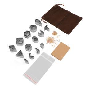 Himeng La Clay Earring Making Kit DIY Stainless Steel Cutter Incisive Cutting Paper Flannel Plastic Polymer Jewelry