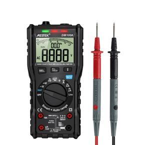 MESTEK DM100A Digital Multimeter Universal Meter 10000 Count A-C/DC Voltage A-C/DC Current Resistance CapA-Citance Measurement