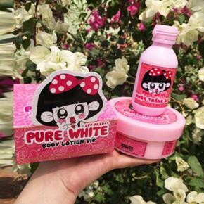 Pure white body lotion vip_whitening_cream and_Serum