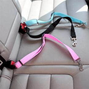 Cat and dog car seat belt adustable nylon material small and medium sized dog travel seat belt dog traction rope dog