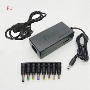 96W Unversal 12-24V 4.5A Laptop Notebook Power Adapter Charger 8pcs - Black EU plug