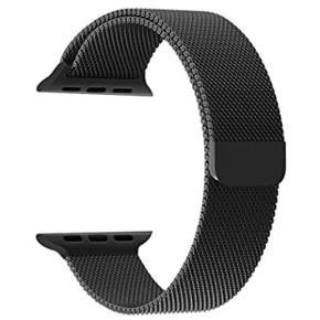 Very Good Quality Smart Watches Chain Straps Megnatic - 42 / 44 mm - Comfortable To Wear - High Quality Chain Straps (Black Color)