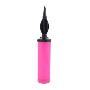 Plastic Balloon Pumper - Black and Pink