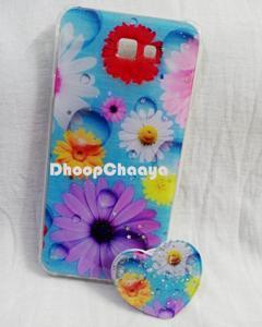 Samsung Galaxy J7 Prime / Galaxy J7 Prime 2 - 3D Flexible Silicone Fashionable Ladies Cover with Love Pop Up Socket