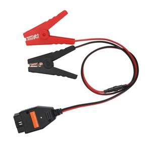 Car OBD2 ECU Connector, Environmentally Friendly Emergency Power Supply Cable Universal for Auto