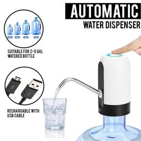 Electric Water Dispenser Rechargeable Electric Water Pump with Stainless Steel Outlet Pipe Portable Drinking Bottles Drinkware Tools for Home