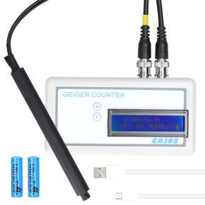 GMTOP Portable Handheld Geiger Counter Multifunctional Nuclear Radiation and Electromagnetic γ β X Rays Detector