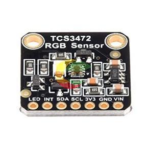 XHHDQES TCS-34725 RGB Light Color Sensor Color Identification Module RGB Color Sensor with IR Filter and White LED for Arduino