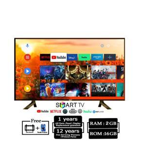 40 Inch HIP Android Smart Wifi- Voice Control 4K Supported LED TV RAM 2 GB 16 GB