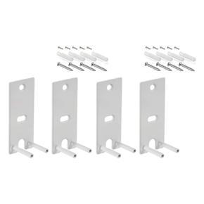 ARELENE 2 Pair of Wall Mount Bracket for Omnijewel Lifestyle 650 Home System,Speakers Wall Mount Brackets Replacement,White