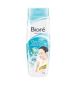 Biore Women's Shower Cream Clear Fresh 250 ml
