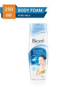 Biore Women's Shower Cream Pure Mild 250 ml