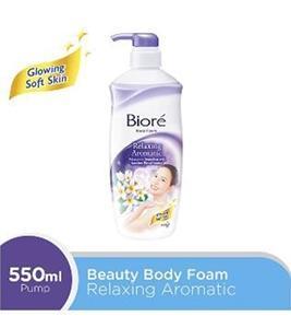 Biore Women's Shower Cream Relaxing Aromatic 550 ml