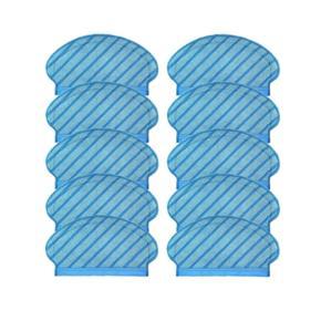 ARELENE 10Pcs Mop Cloth Cleaning Pads for Ecovacs Deebot Ozmo 920 950 N8/T5/N5/N5S Series Vacuum Cleaner Parts Washable