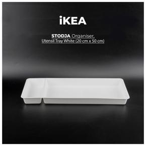 IKEA Utensil tray white 20x50 cm