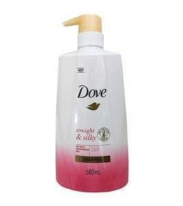 Dove Straight and Silky Shampoo 680ml