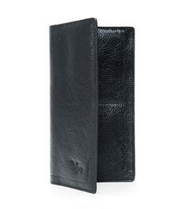 Men's Genuine Leather Stylish Long Wallet And Mobile Pouch