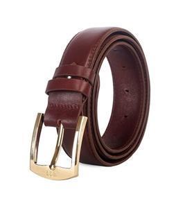 Men's Dark Coffee Leather Belt