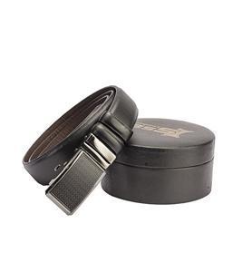 Men's Belt Automatic Buckle Leather Belt