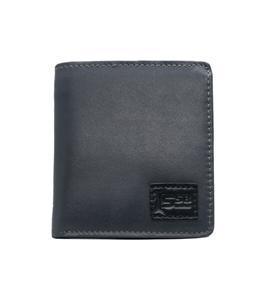 Men's Deep Gray Leather Wallet