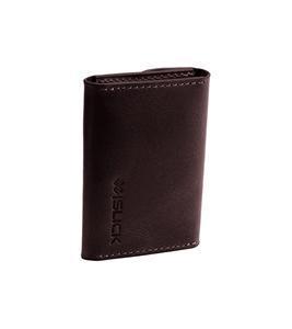 Men's Chocolate Leather Card Holder