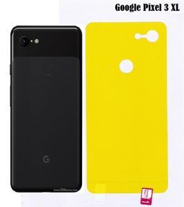 Google Pixel 3 XL Crystal Clear Back Skin (Gel Poly not Glass) 3D Real Transparent Skin Glossy Finish