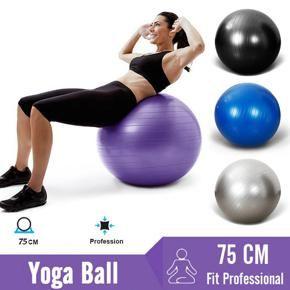 75CM Antiburst Exercise Gym ball with air pump, yoga ball, yoga ball 75cm, exercise ball