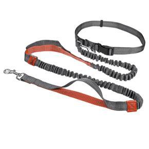 Adjustable Elastic Waist Belt Leash Hands Free Pet Dog Walking Hiking Running -