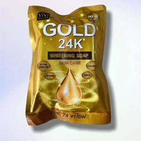 skin care Gold 24k_whitening_soap_80gm (made in thailand)
