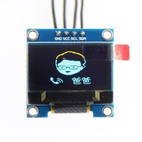 XHHDQES 2X 0.96 Inch IIC I2C Serial GND 128X64 OLED LCD LED Display Module SSD1306 for Arduino Kit Blue Display