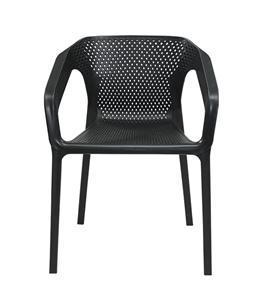 Stylee Cafe Arm Chair Black